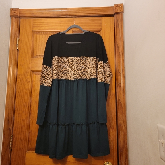 Color Block Dress - Picture 1 of 13